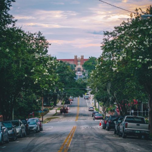 College Ave Florida State University Tallahassee Florida