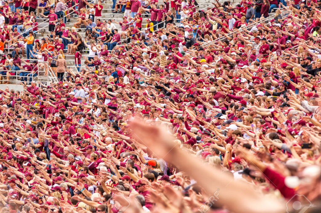 Florida State University Warchant Tomahawk Chop